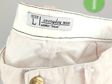 legginsy woskowane wysoki stan: Material trousers for women, size L (EU 40) — 4