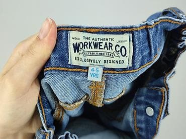 burbery jeans: Spodnie jeansowe, Marks & Spencer, 4-5 lat, 104/110, stan - Idealny — 5