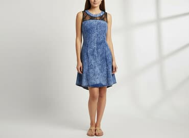 dżinsy z koronką: Pronto Moda, Sukienka damska, rozmiar M — 6