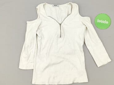 biała jedwabna bluzka damska: HDM, Bluzka damska, rozmiar S — 2