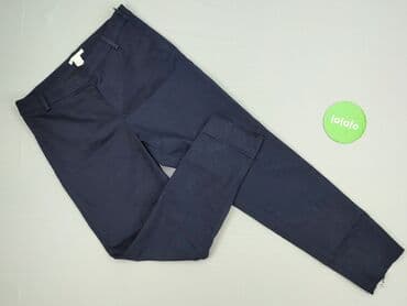 Women: H&M, Material trousers for women, M — 2