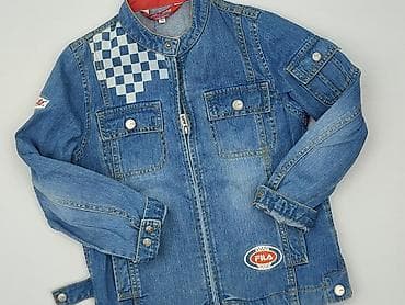 producent kurtek: Dziecięca kurtka jeansowa, 7 lat, 116-122 cm, stan - Bardzo dobry — 1