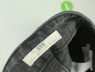 legginsy z wysokim stanem modelujące: Jeansy damskie, S — 4