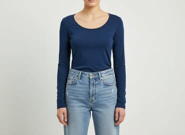 sweter piórkowy na drutach: Esmara, Bluzka damska, rozmiar S — 6