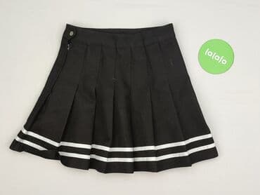 spódnice plisowane czarne mini: Spódnica damska, rozmiar XS — 3