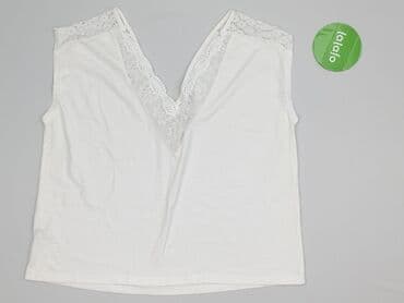 biale bluzki z gipiurą: Shein, Bluzka damska, rozmiar L — 2