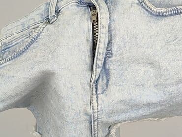 spodenki jeansowe z wysokim stanem pull and bear: Bershka, Szorty damskie, rozmiar M — 6