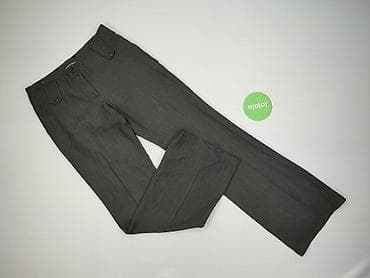 jeans straight: Spodnie materiałowe damskie, rozmiar M — 2