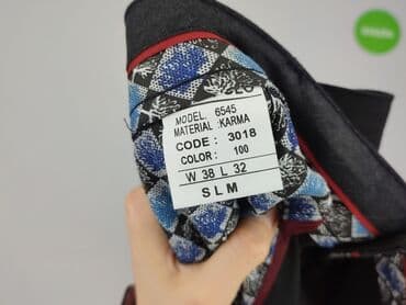 wiktoriańskie buty: Spodnie garniturowe dla mężczyzn, rozmiar XL — 5