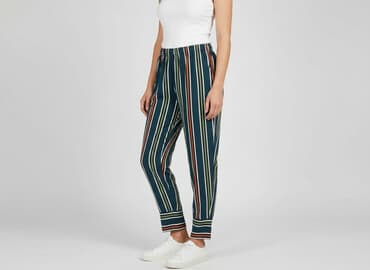 piżama damska zara: Zara, Spodnie materiałowe damskie, rozmiar L — 7