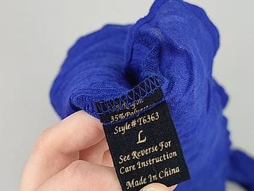 blue bluzki: Bluzka damska, rozmiar L — 4
