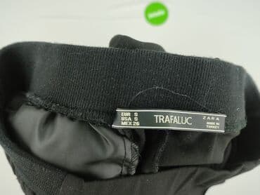 zara spodnie paperbag: Zara, Material trousers for women, size S — 4