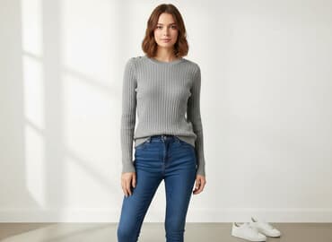 stradivarius swetry: Mey, Sweter damski, rozmiar S — 7