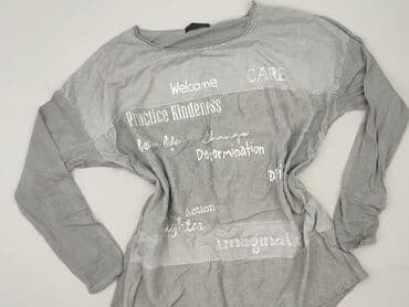 koszula damska z napisami: Women's blouse, size XL — 2