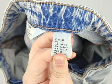 okee sukienka: Spodnie jeansowe, H&M, 11 lat, 140/146, stan - Bardzo dobry — 5