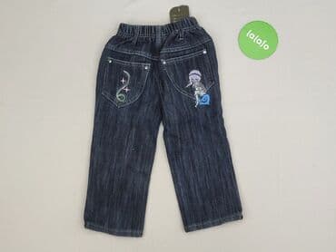 sinsay jeansy denim: Spodnie jeansowe, Niebieski Księżyc, 2-3 lat, 92/98, stan - Idealny — 3