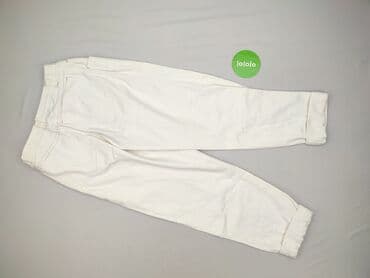 Women: Material trousers for women, size XS (EU 34) — 3