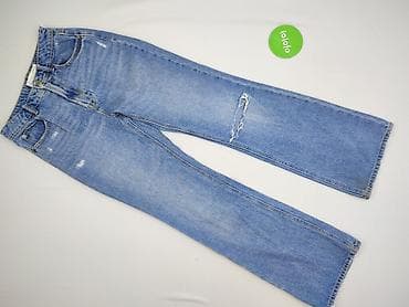 white jeans: Stradivarius, Jeansy damskie, rozmiar S — 2