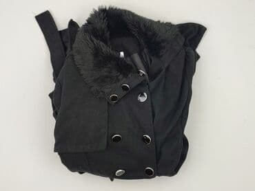bluza z futrem: Płaszcz damski, rozmiar S — 7