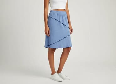 spódnice niebieska rozkloszowane: Spódnica damska, rozmiar S — 1