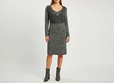 sukienki dzianinowe polska: Sukienka damska, rozmiar S — 6