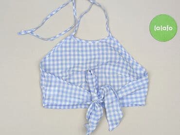 stroje kąpielowe dwuczęściowe wysokie majtki: Shein, Top damski, rozmiar S — 3