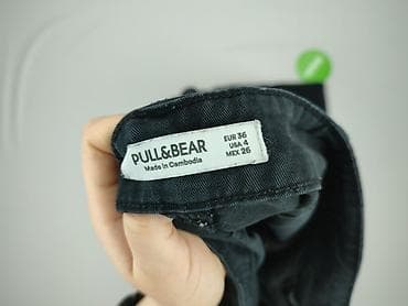 Kobiety: PULL&BEAR, Spodnie cargo damskie, rozmiar S — 4