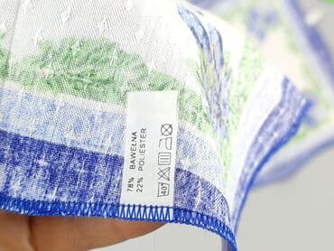 Tekstylia: Serwetka 30 x 30, kolor - Niebieski, stan - Idealny — 4