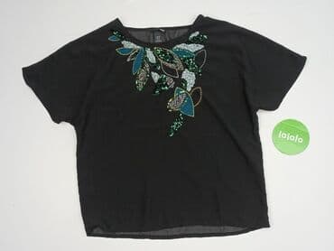 srebrna bluzka h m: H&M, Жіноча блуза, розмір L — 3