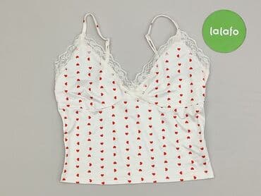 koszulka na ramiaczkach z koronka: Top damski, rozmiar XS — 2