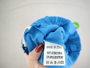 Women: Moda Italia, Material trousers for women, L — 4