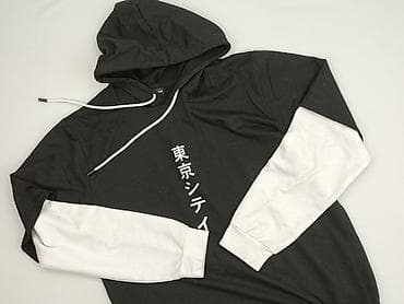 shein botki: Shein, Bluza z kapturem dla mężczyzn, rozmiar M — 1