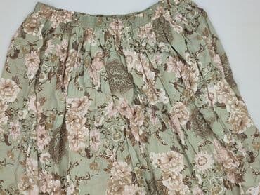 rozkloszowane spódnice midi w kwiaty: Women`s skirt, size XL — 2