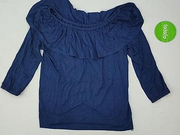 niebieski sweter damski: Bluzka damska, rozmiar S — 3