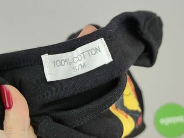 czarne koszulki damskie z nadrukiem: Футболка жіноча, розмір S — 4