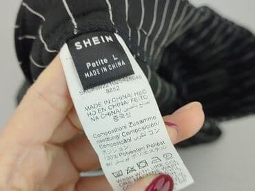 garnitury damskie shein: Shein, Spodnie materiałowe damskie, rozmiar L — 5