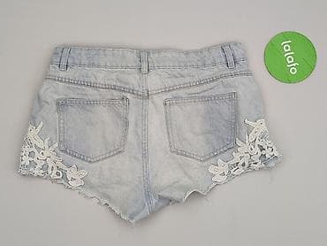 jeans wide leg: Denim Co, Szorty damskie, rozmiar S — 3