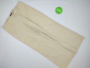 biale szerokie jeansy: Zеro, Spodnie materiałowe damskie, rozmiar XL — 2