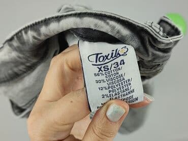 dżinsy z dziurami: Toxik3, Джинси жіночі, розмір XS — 5