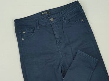 niebieska kurtka reserved: Jeansy damskie, rozmiar M — 2