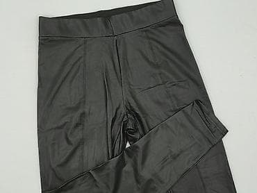 Amisu, Legginsy Ze skóry ekologicznej damskie, rozmiar S