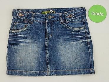jeansy cekiny: Denim, Spódnica damska, rozmiar M — 2