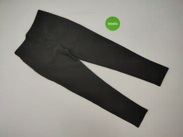 legginsy bawełniane krótkie damskie: Leggings, Spodnie materiałowe damskie, rozmiar S — 3