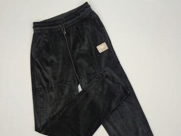 legginsy welurowe: Velvet, Spodnie dresowe damskie, rozmiar M — 1