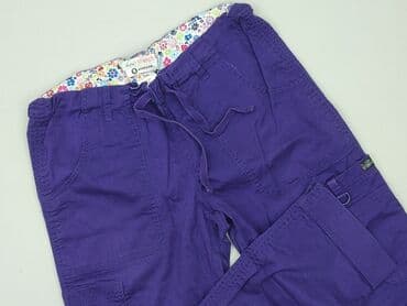 Material trousers for women, size S