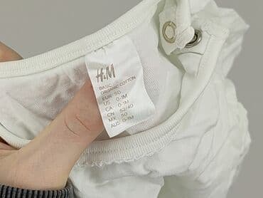 koszulka an appendage: Bluzka, H&M, 0-1 miesięcy, stan - Idealny — 4