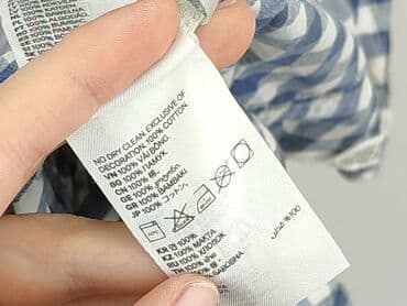 guess sukienki letnie: Shirt 1.5-2 years, condition - Perfect, pattern - Cell, color - Light blue — 6