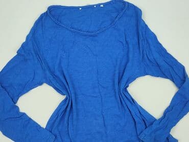 sweter piórkowy na drutach: Bluzka damska, rozmiar L — 1