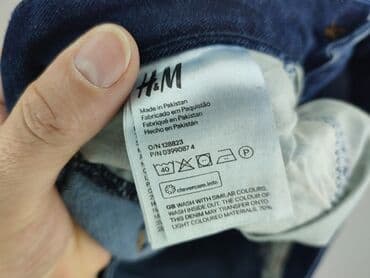 woskowane dżinsy: H&M, Jeansy damskie, rozmiar XL — 5