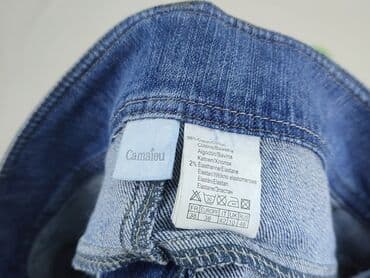 spódniczka dżinsowe z wysokim stanem: Camaïeu, Spódnica damska, rozmiar M — 4